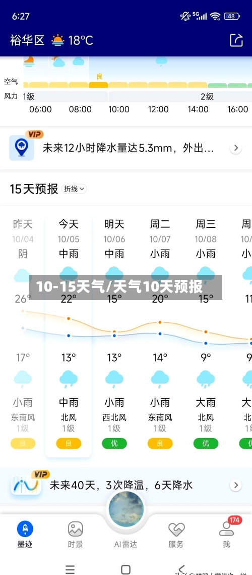 10-15天气/天气10天预报
