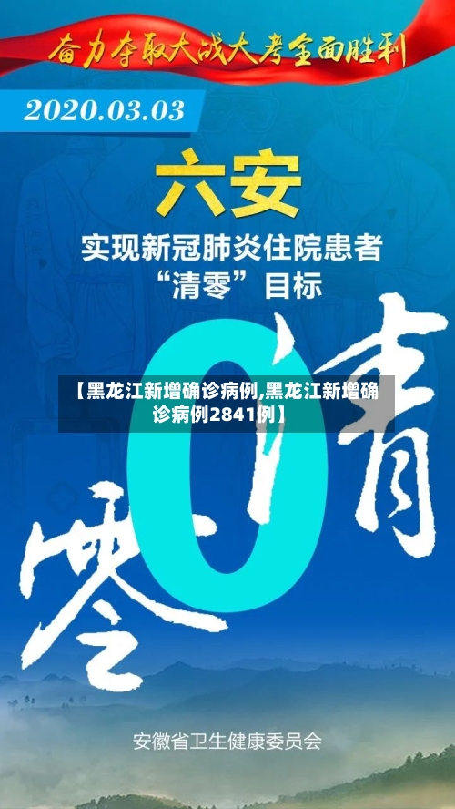 【黑龙江新增确诊病例,黑龙江新增确诊病例2841例】