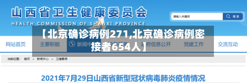【北京确诊病例271,北京确诊病例密接者654人】