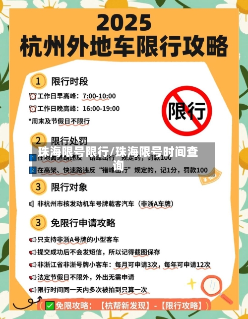 珠海限号限行/珠海限号时间查询