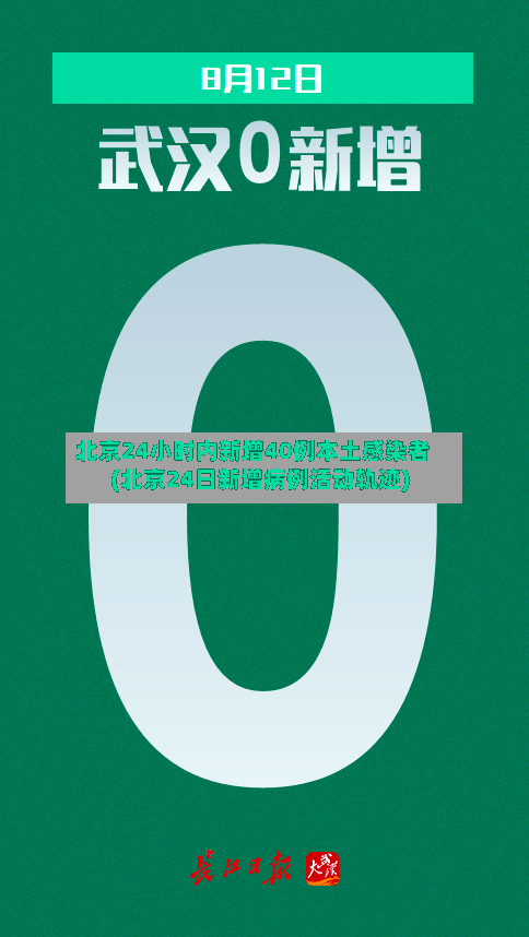 北京24小时内新增40例本土感染者(北京24日新增病例活动轨迹)