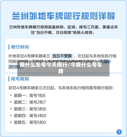限什么车号今天限行/今限什么号车牌
