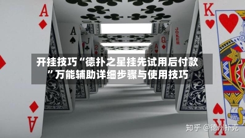 开挂技巧“德扑之星挂先试用后付款”万能辅助详细步骤与使用技巧