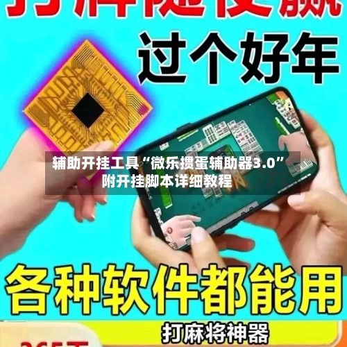 辅助开挂工具“微乐掼蛋辅助器3.0”附开挂脚本详细教程