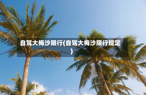 自驾大梅沙限行(自驾大梅沙限行规定)