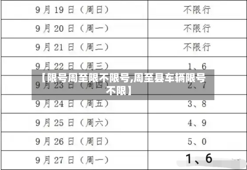 【限号周至限不限号,周至县车辆限号不限】
