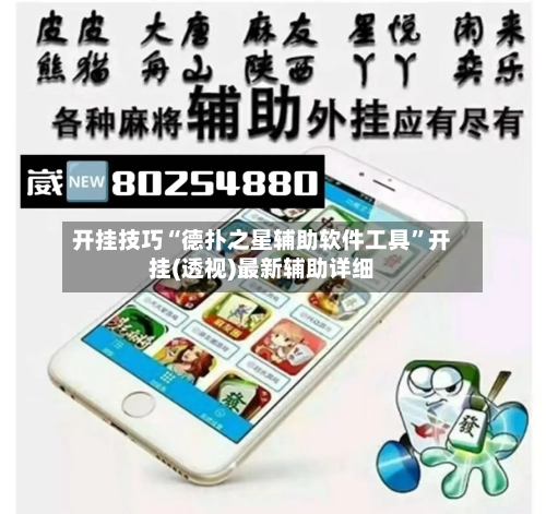 开挂技巧“德扑之星辅助软件工具”开挂(透视)最新辅助详细