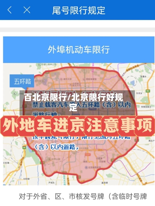 百北京限行/北京限行好规定