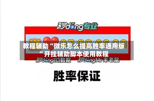 教程辅助“微乐怎么提高胜率通用版”开挂辅助脚本使用教程
