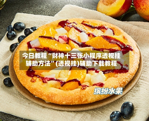 今日教程“财神十三张小程序透视挂辅助方法”(透视挂)辅助下载教程