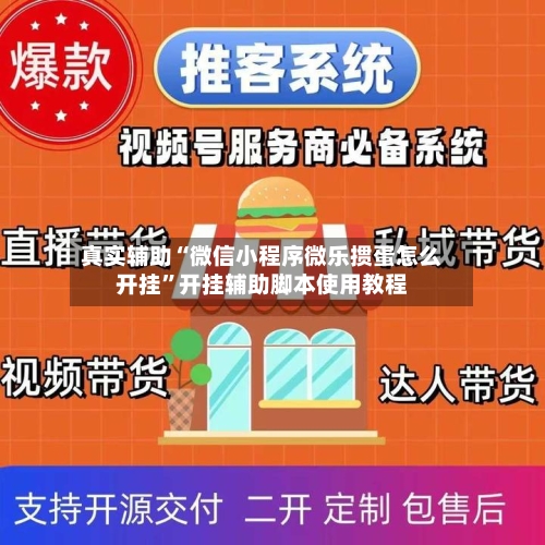 真实辅助“微信小程序微乐掼蛋怎么开挂”开挂辅助脚本使用教程