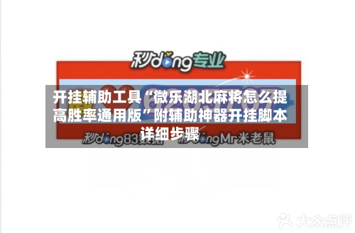 开挂辅助工具“微乐湖北麻将怎么提高胜率通用版”附辅助神器开挂脚本详细步骤