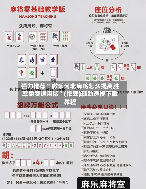 强力推荐“ 微乐河北麻将怎么提高胜率免费通用版”(作弊)辅助透视下载教程