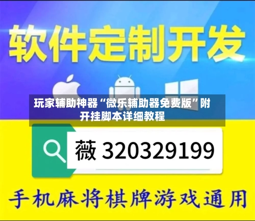 玩家辅助神器“微乐辅助器免费版”附开挂脚本详细教程