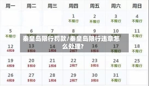 秦皇岛限行罚款/秦皇岛限行违章怎么处理?