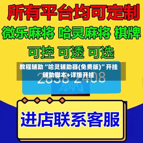 教程辅助“哈灵辅助器(免费版)”开挂辅助脚本+详细开挂