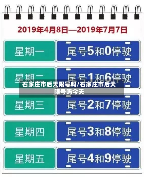 石家庄市后天限号吗/石家庄市后天限号吗今天
