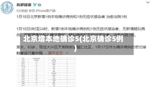 北京增本地确诊5(北京确诊5例)