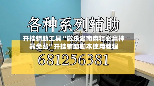 开挂辅助工具“微乐湖南麻将必赢神器免费”开挂辅助脚本使用教程