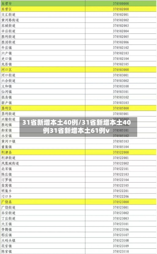 31省新增本土40例/31省新增本土40例31省新增本土61例v
