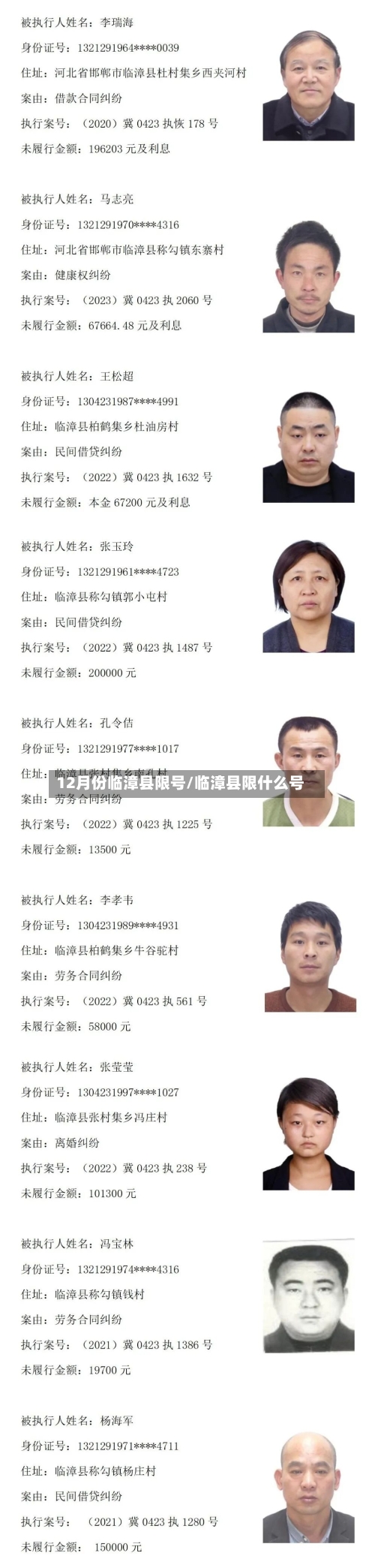 12月份临漳县限号/临漳县限什么号