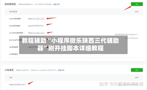教程辅助“小程序微乐陕西三代辅助器”附开挂脚本详细教程
