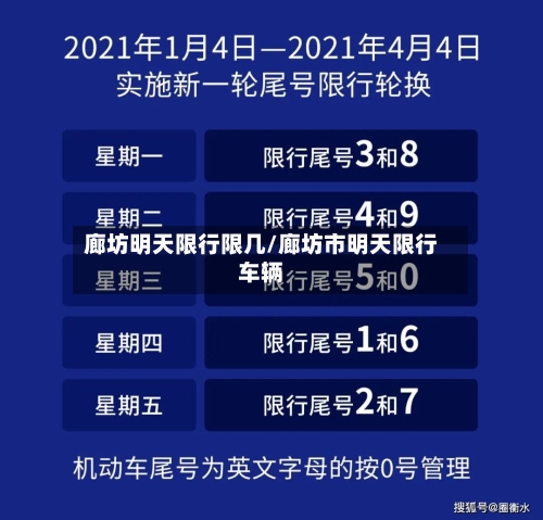 廊坊明天限行限几/廊坊市明天限行车辆