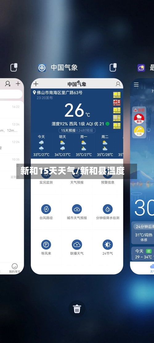 新和15天天气/新和县温度