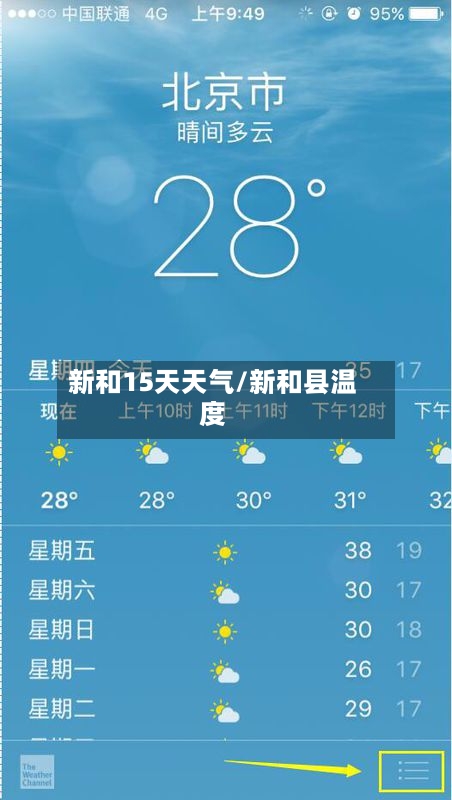 新和15天天气/新和县温度