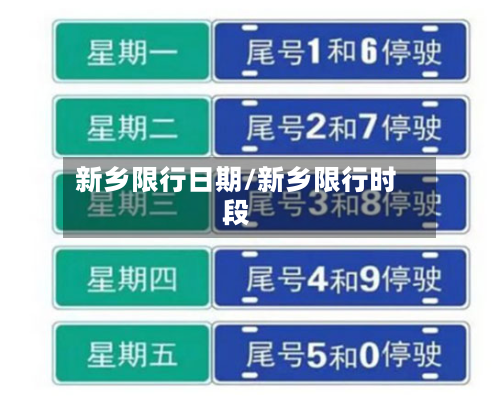 新乡限行日期/新乡限行时段