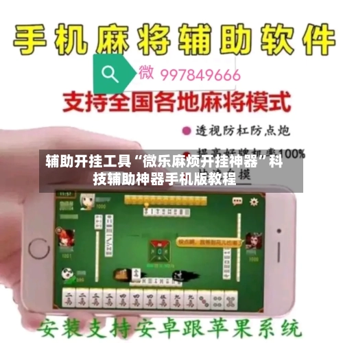 辅助开挂工具“微乐麻烦开挂神器”科技辅助神器手机版教程
