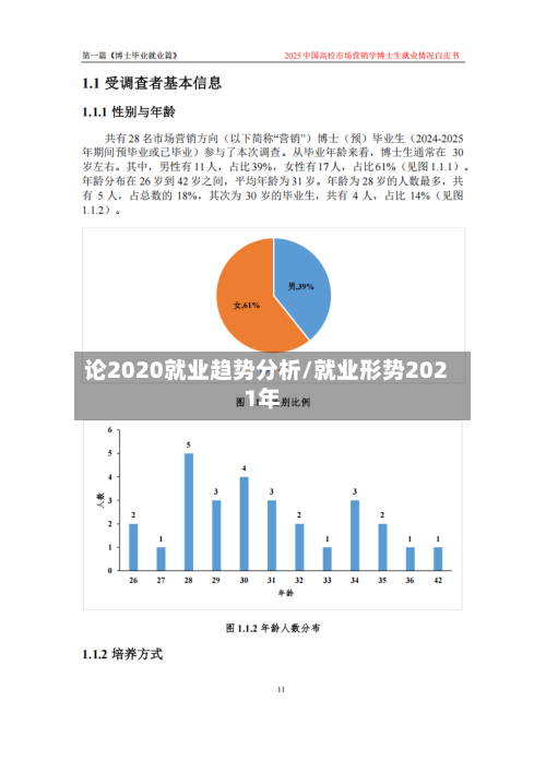 论2020就业趋势分析/就业形势2021年