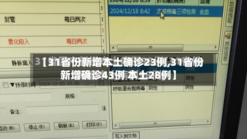 【31省份新增本土确诊23例,31省份新增确诊43例 本土28例】