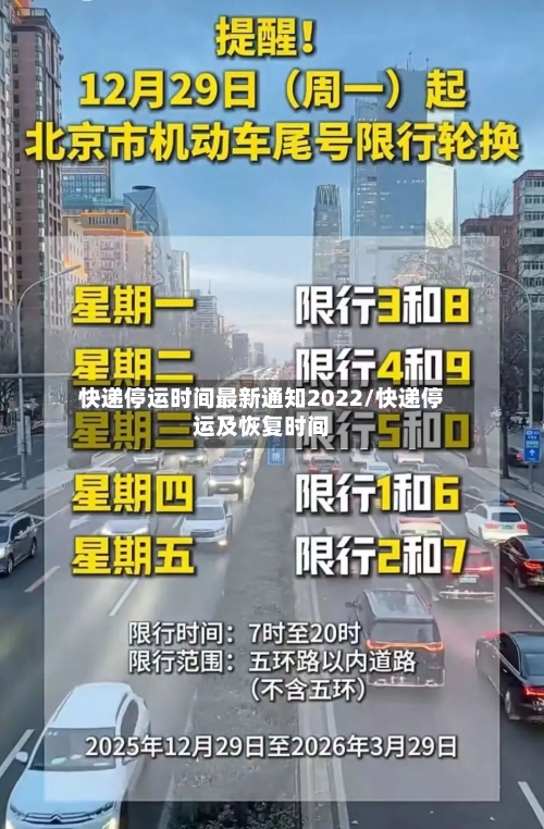 快递停运时间最新通知2022/快递停运及恢复时间