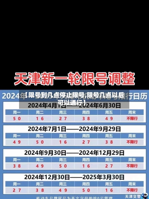 【限号到几点停止限号,限号几点以后可以通行】