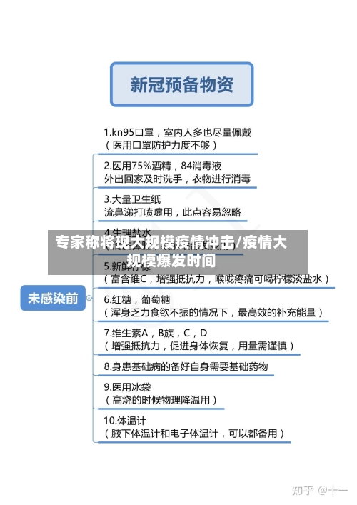 专家称将现大规模疫情冲击/疫情大规模爆发时间