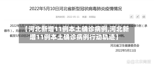 【河北新增11例本土确诊病例,河北新增11例本土确诊病例行动轨迹】