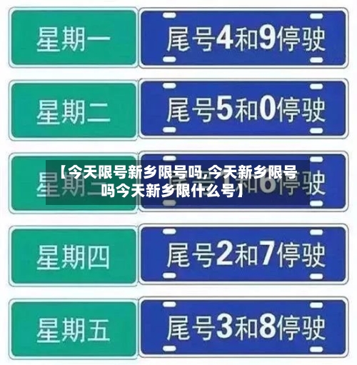 【今天限号新乡限号吗,今天新乡限号吗今天新乡限什么号】