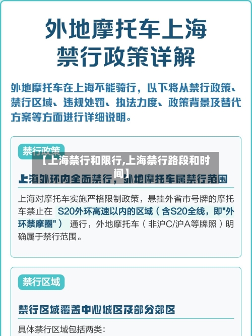 【上海禁行和限行,上海禁行路段和时间】