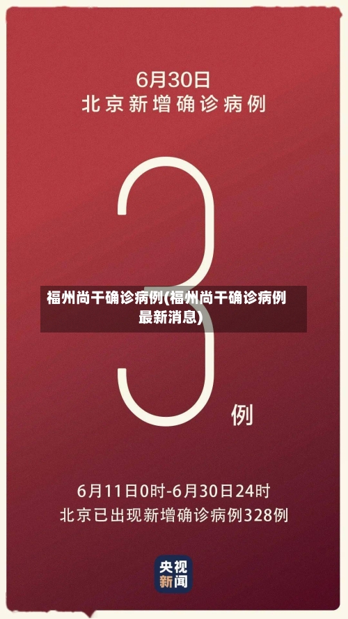 福州尚干确诊病例(福州尚干确诊病例最新消息)
