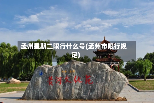 孟州星期二限行什么号(孟州市限行规定)