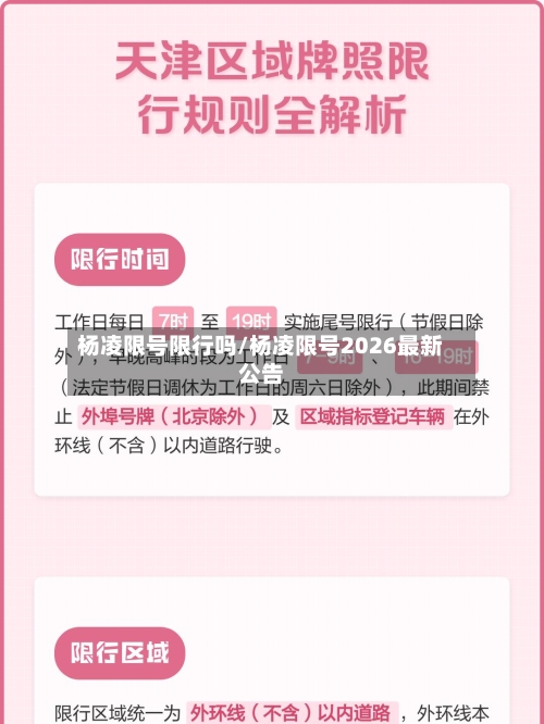 杨凌限号限行吗/杨凌限号2026最新公告