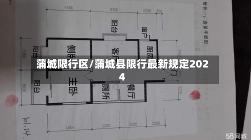 蒲城限行区/蒲城县限行最新规定2024