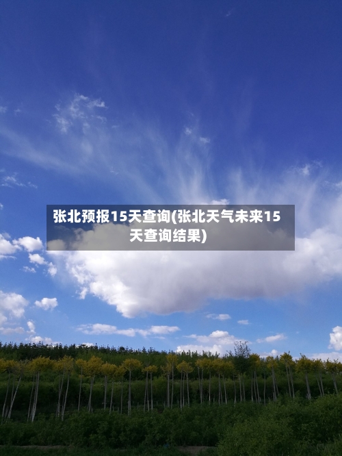 张北预报15天查询(张北天气未来15天查询结果)