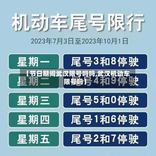 【节日期间武汉限号吗吗,武汉机动车限号吗】