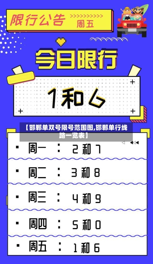 【邯郸单双号限号范围图,邯郸单行线路一览表】