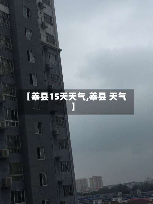 【莘县15天天气,莘县 天气】