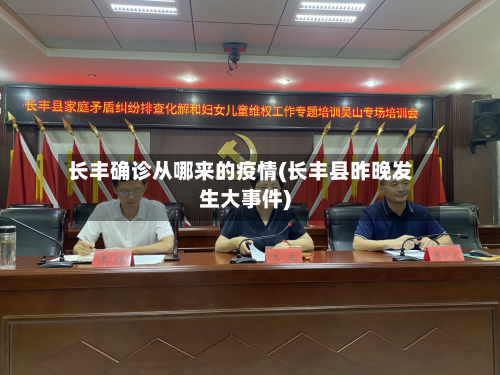长丰确诊从哪来的疫情(长丰县昨晚发生大事件)