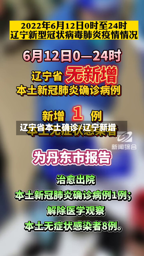 辽宁省本土确诊/辽宁新增