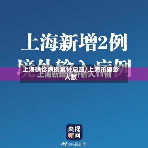 上海确诊病例累计总数/上海市确诊人数